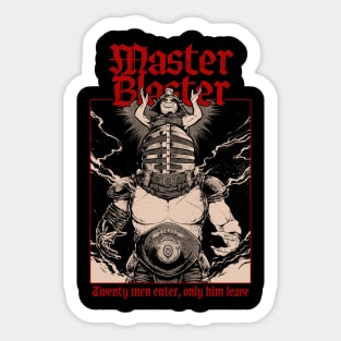 Master and Blaster Sticker